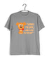 Dogs "SORRY I'M LATE, I SAW A DOG ON THE WAY" Aaramkhor Specials Casual Graphic Printed T-Shirt for Men